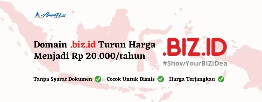 Harga Domain .biz.id Turun, Saatnya Mulai Go Digital Bisnismu