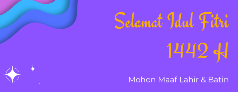 selamat idul fitri 1442H