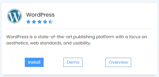 install wordpress di hosting