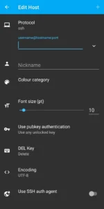 putty android ssh client