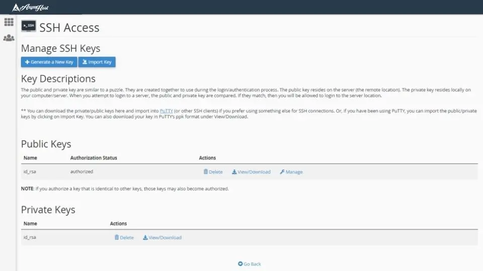 cara akses ssh di hosting
