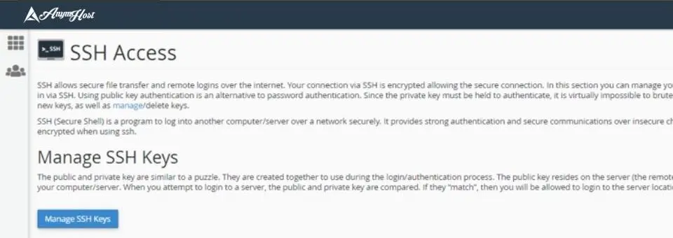 Akses SSH Cpanel