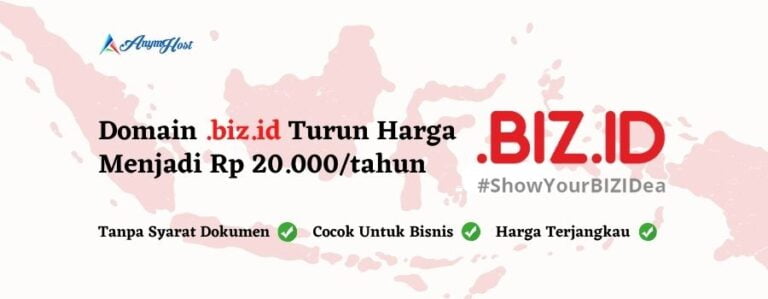 Domain .biz.id Turun Harga