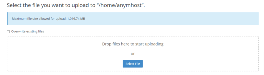 cara upload file ke file manager hosting