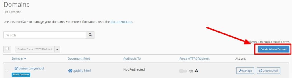 membuat sub domain cpanel