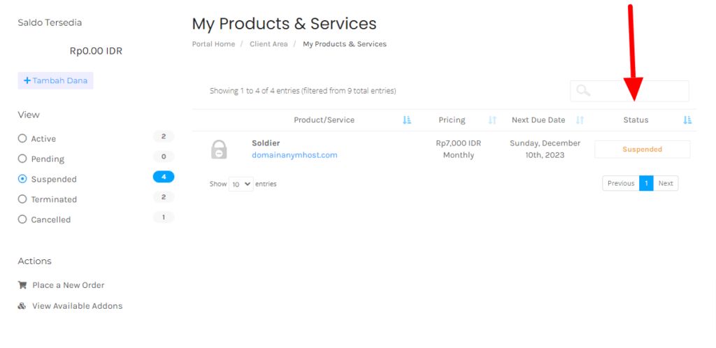 product & service anymhost