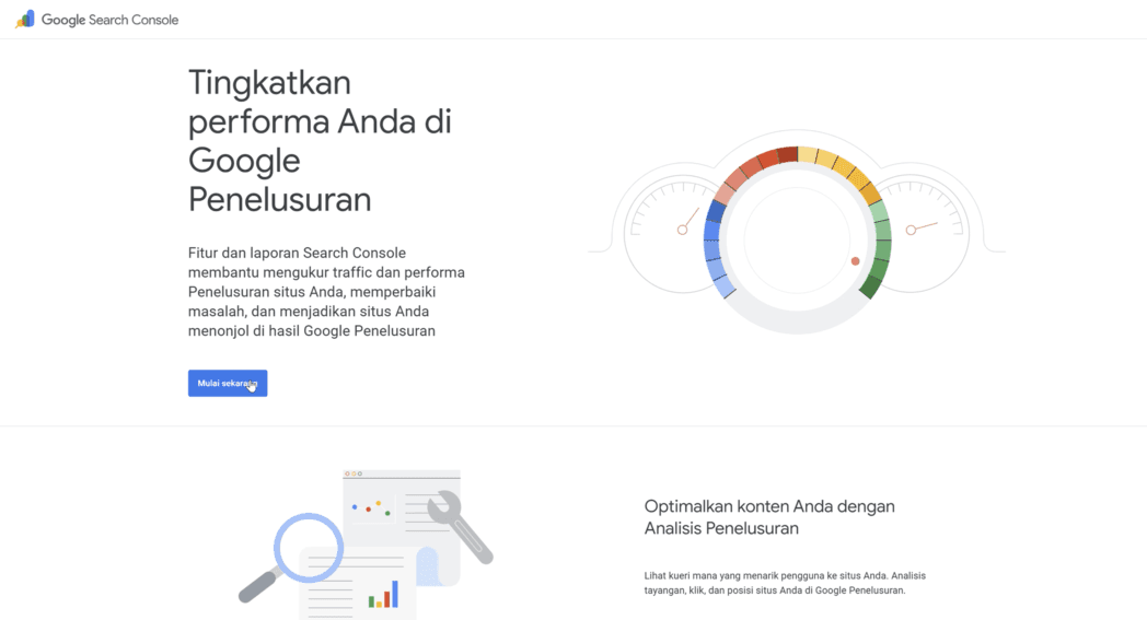 google search console