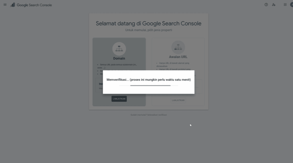 verifikasi domain google search anymhost