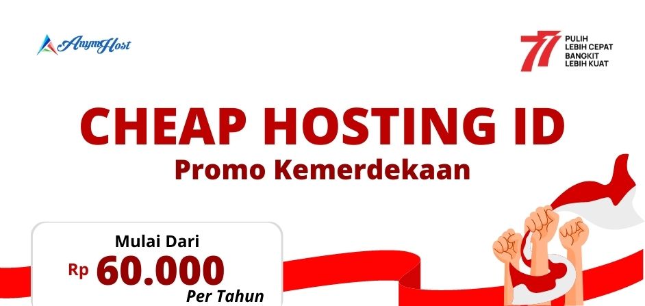 cheap hosting indonesia anymhost