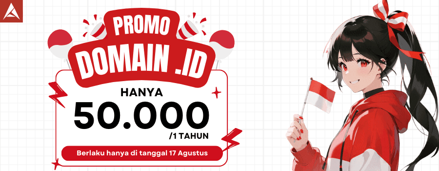 promo domain .id