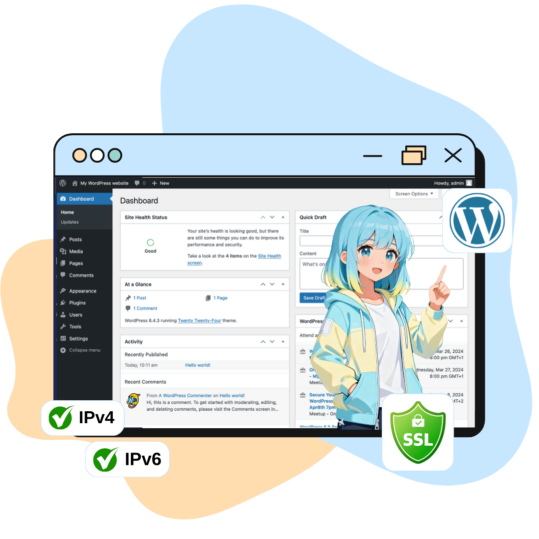 Ilustrasi Keamanan WordPress